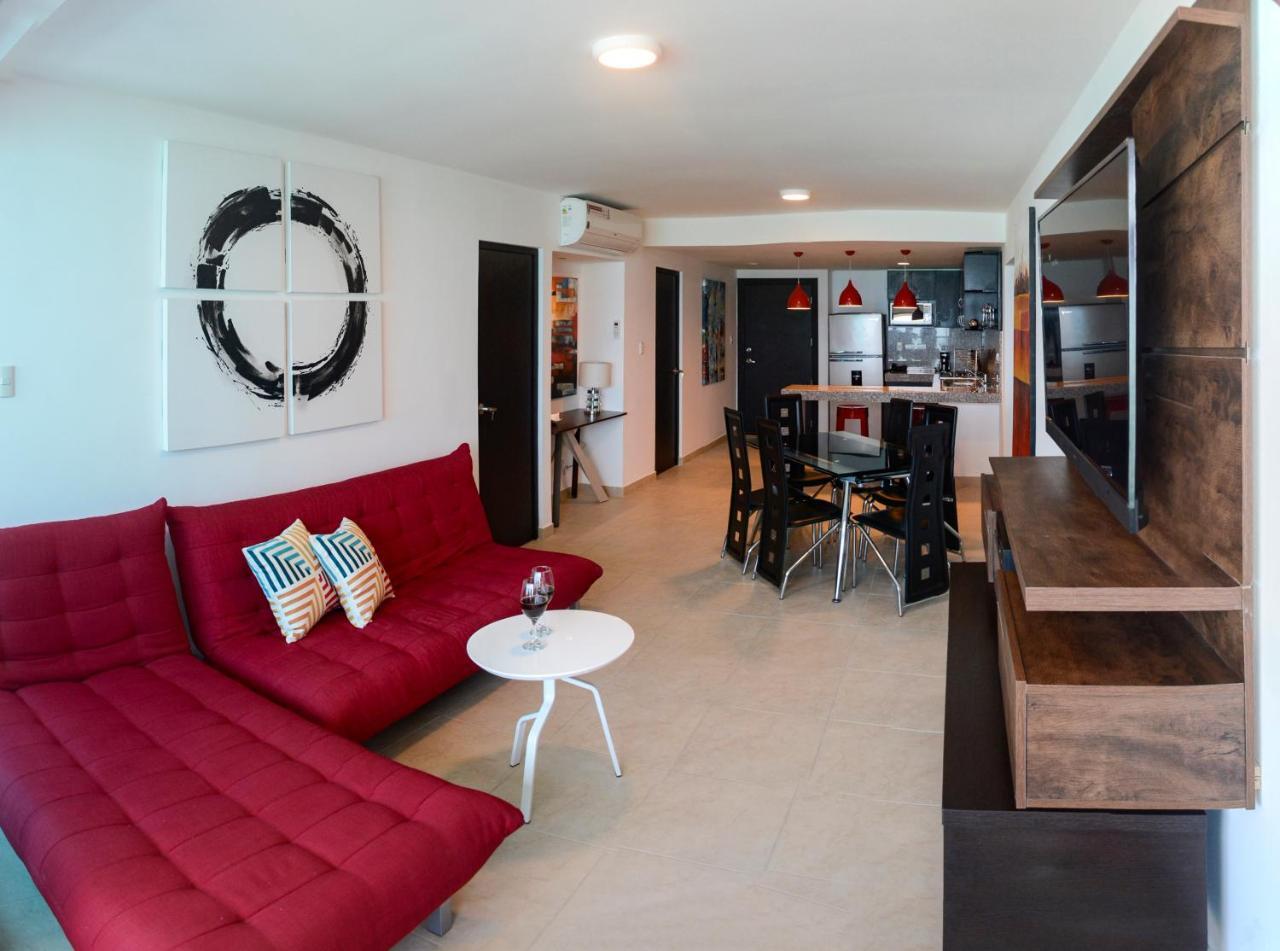 Lindo Departamento Al Pie De Playa Edificio Torre Oceanica Διαμέρισμα Salinas  Εξωτερικό φωτογραφία