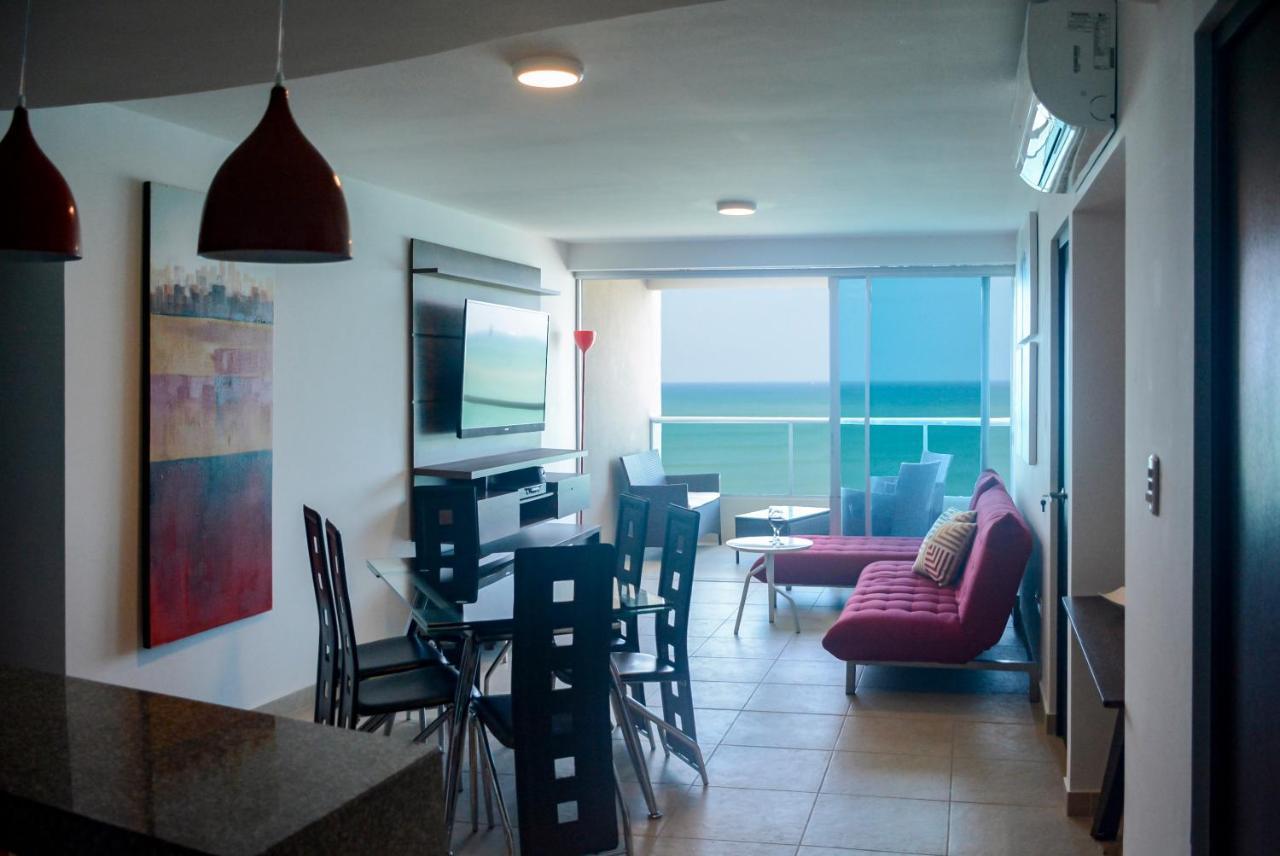 Lindo Departamento Al Pie De Playa Edificio Torre Oceanica Διαμέρισμα Salinas  Εξωτερικό φωτογραφία