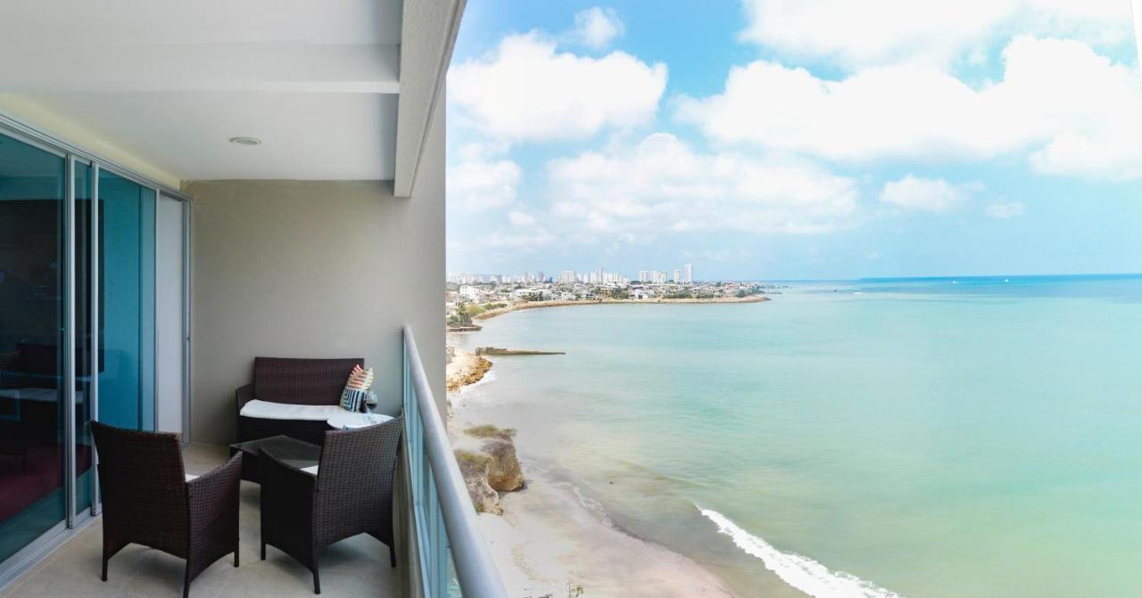 Lindo Departamento Al Pie De Playa Edificio Torre Oceanica Διαμέρισμα Salinas  Εξωτερικό φωτογραφία